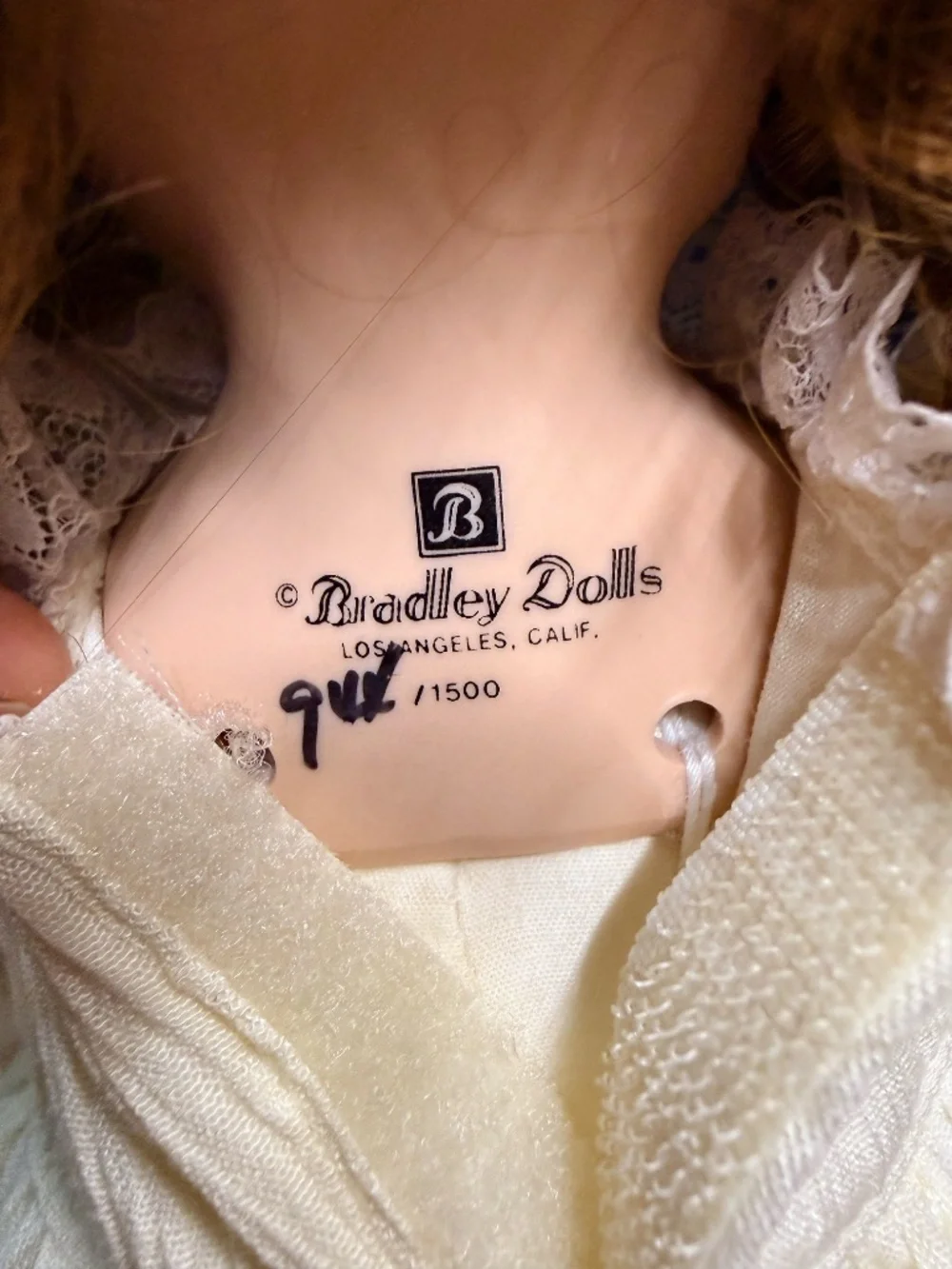 BRADLEY DOLLS #944/1500 Collectible Doll